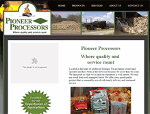 Tablet Screenshot of pioneerfirewood.com